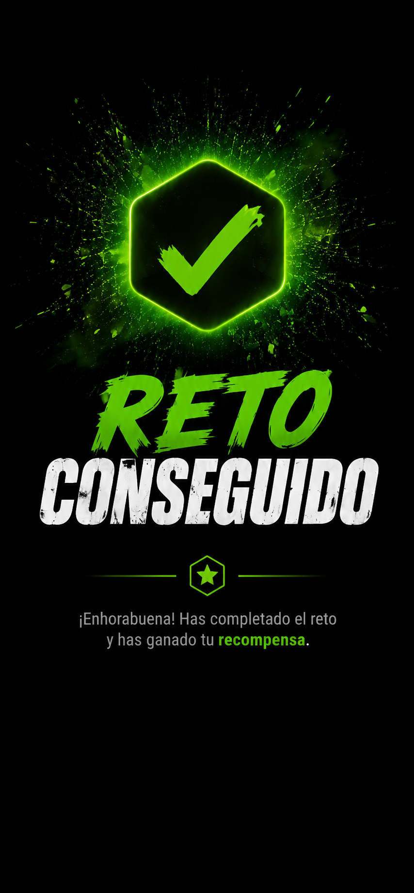 Reto conseguido